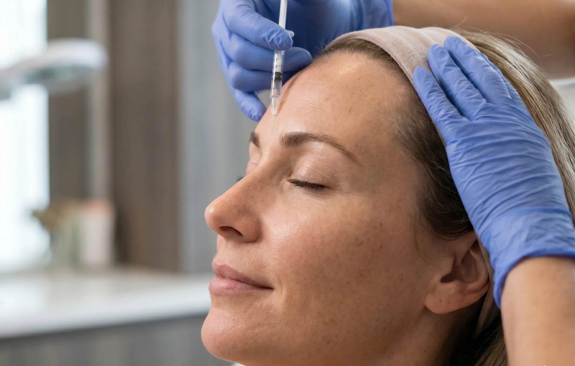 Botox treatment at LovMedSpa