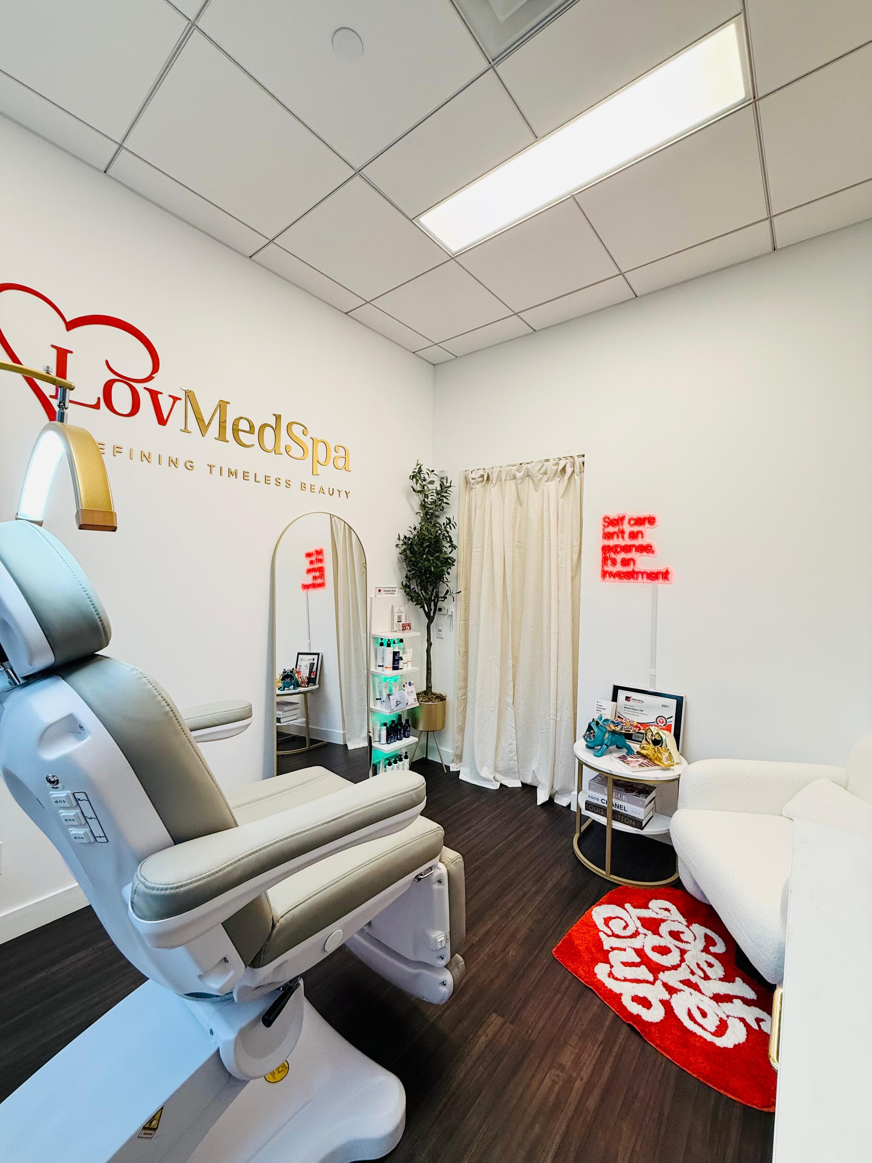 Botox treatment at LovMedSpa