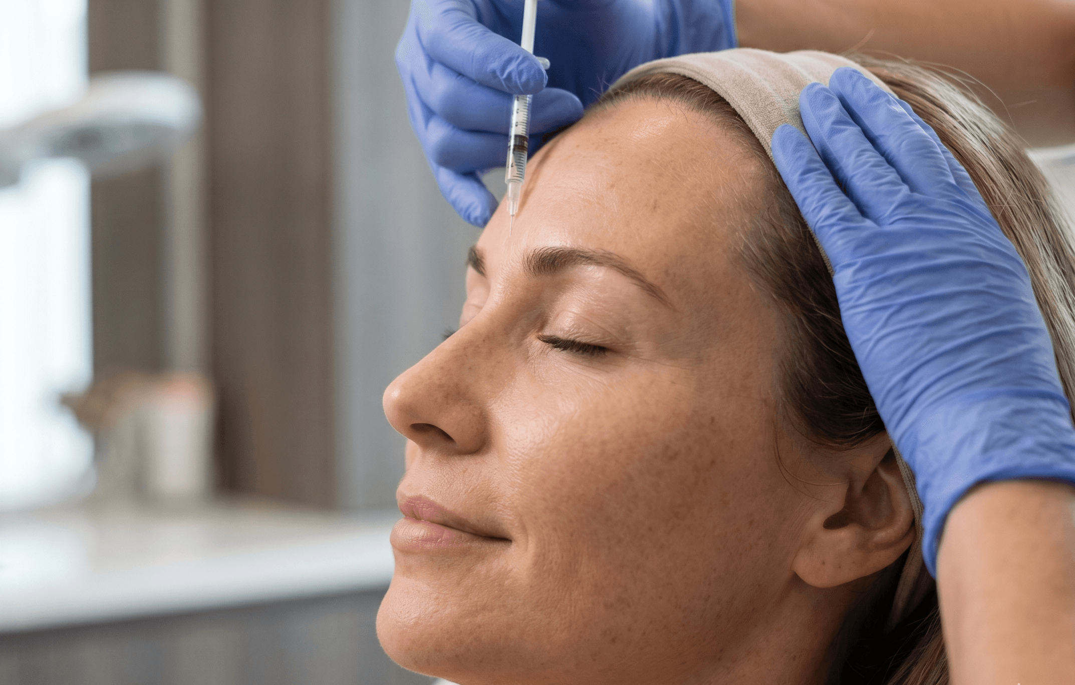 Botox treatment at LovMedSpa