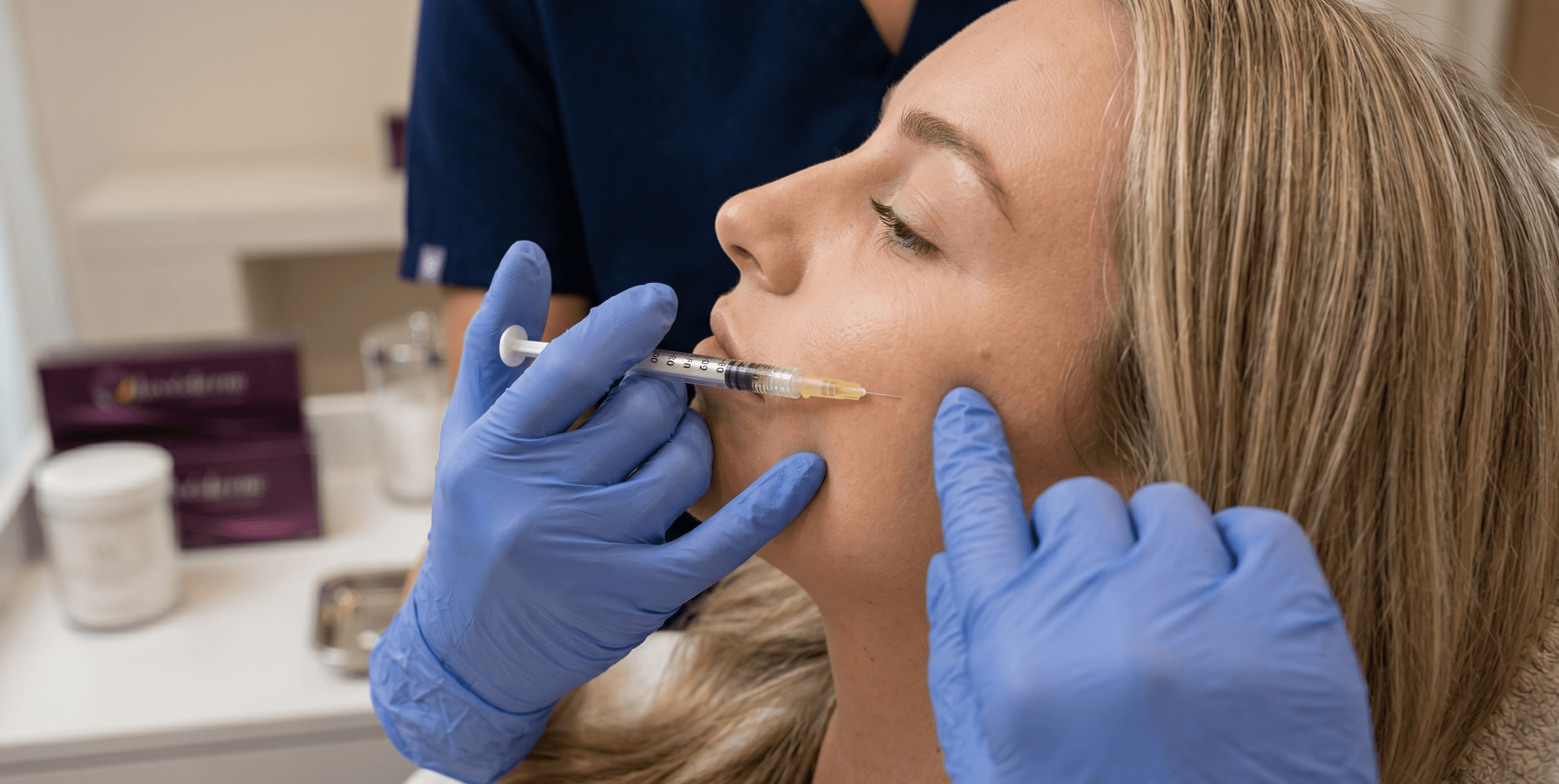 Dermal filler treatment at LovMedSpa