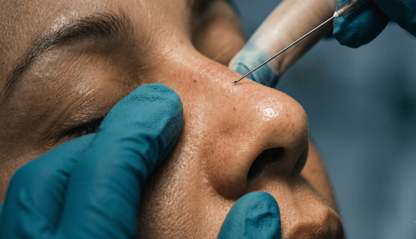 Liquid rhinoplasty treatment at LovMedSpa