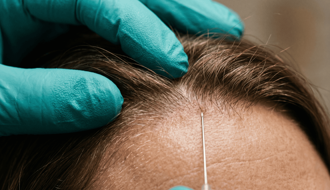 PRP hair loss treatment at LovMedSpa