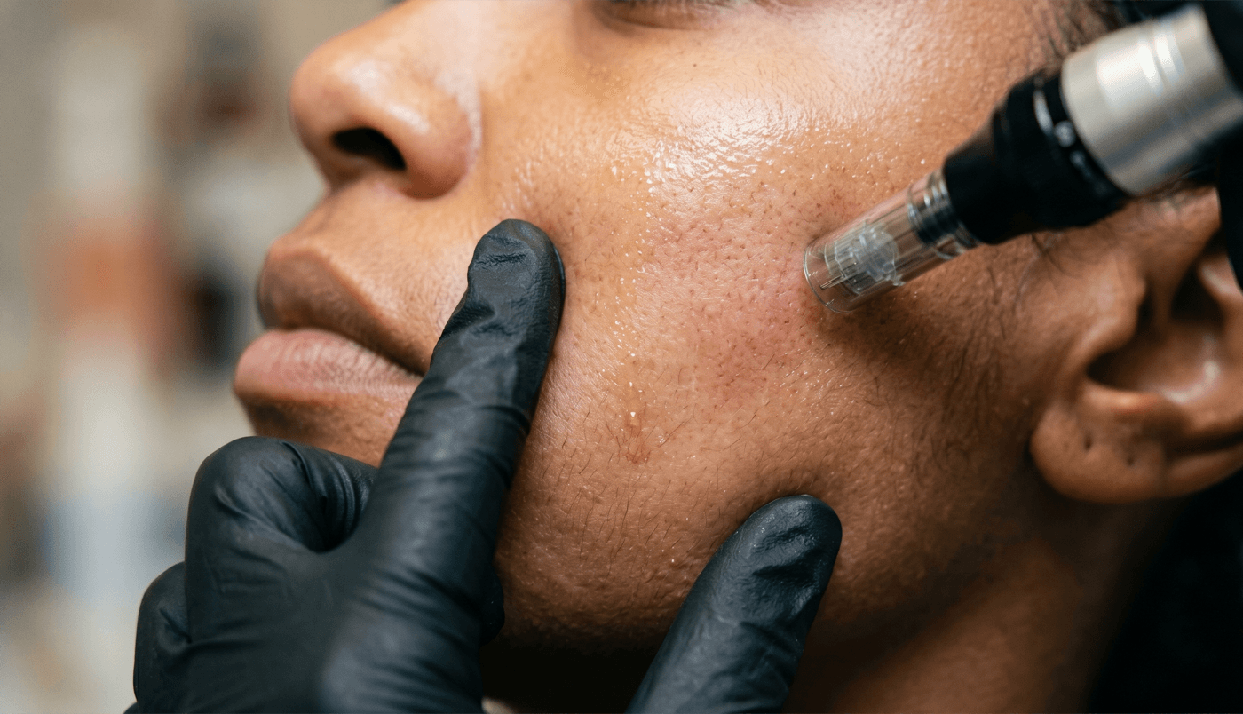 RF Microneedling w/ PRP — Collagen Induction at LovMedSpa